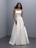 Beautifully crafted Mikado Satin Ballgown